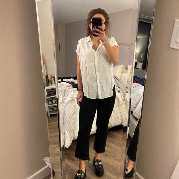 White Abercrombie Top - Picture 2 of 4